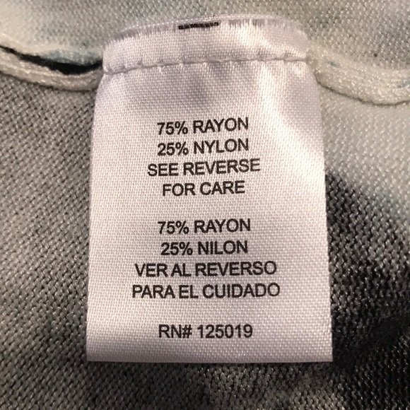 Joseph A. Women’s Flower Print Button Up Front Cardigan M. EUC 3/4 Sleeve - Picture 5 of 6